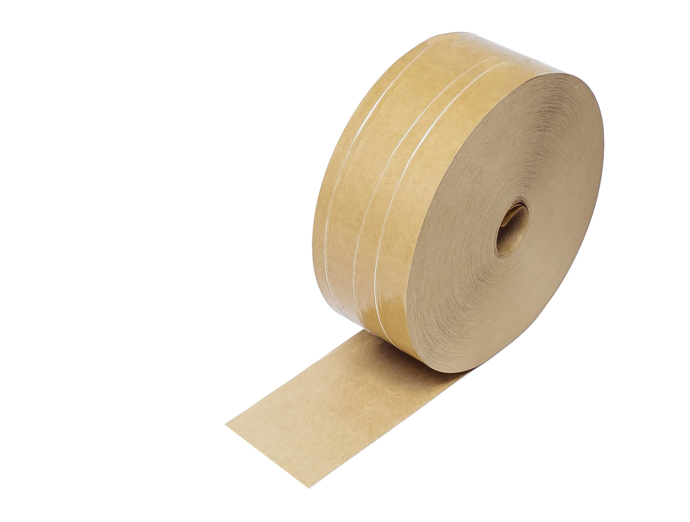 Fita de papel com fios de refor�os no seu dorso. Disponível na cor parda, podendo ser lisa ou personalizada.